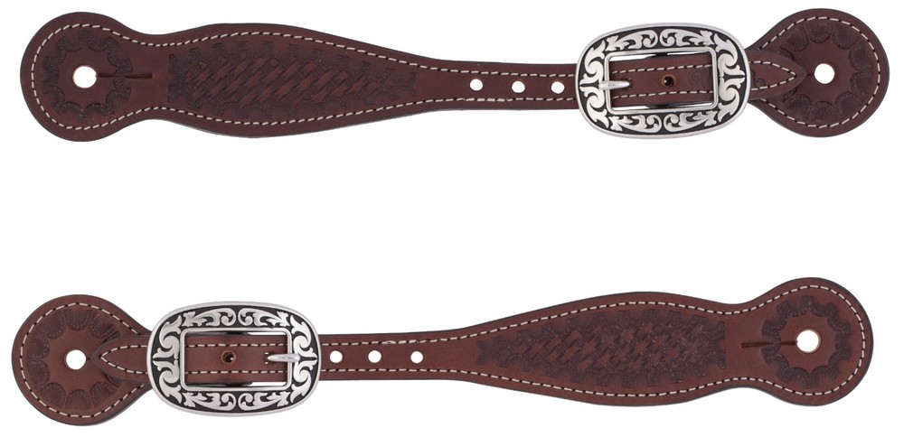 Weaver, Basin Cowboy Thin Spur Straps