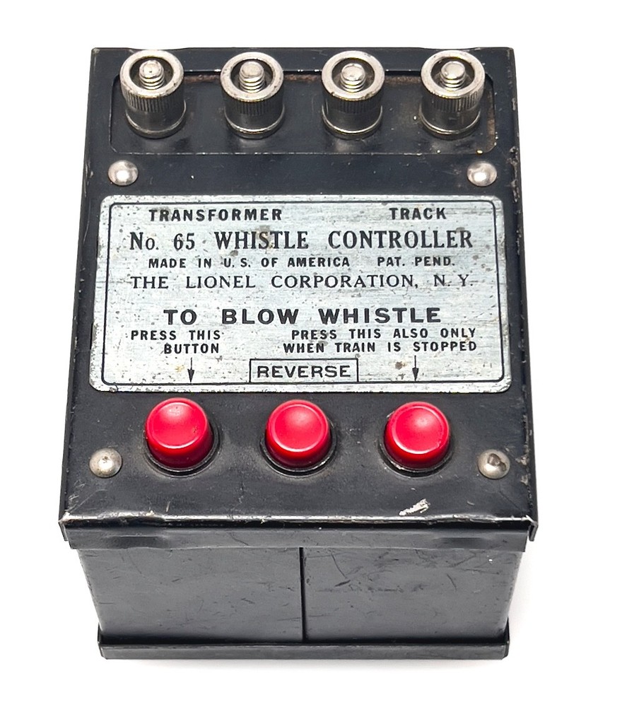 LIONEL #65 Whistle Controller