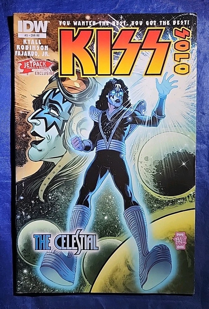 KISS SOLO COMIC #3 ACE FREHLEY THE CELESTIAL ( IDW COMICS, 2013 )