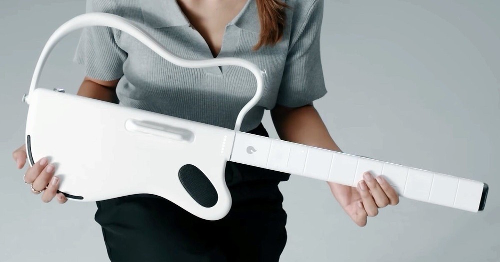 LAVA Genie - electronic sampler guitar - White - Open Box - Never Used - Nice!