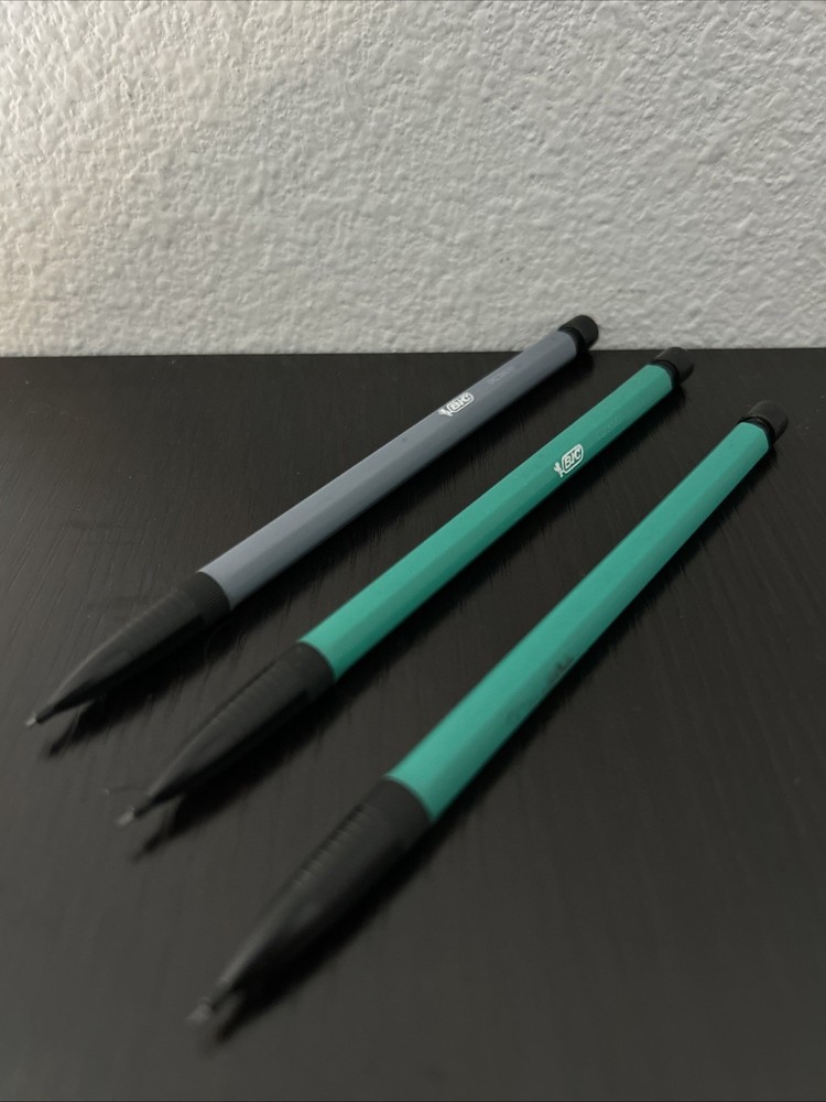 3 Pencil Bic Matic Grip
