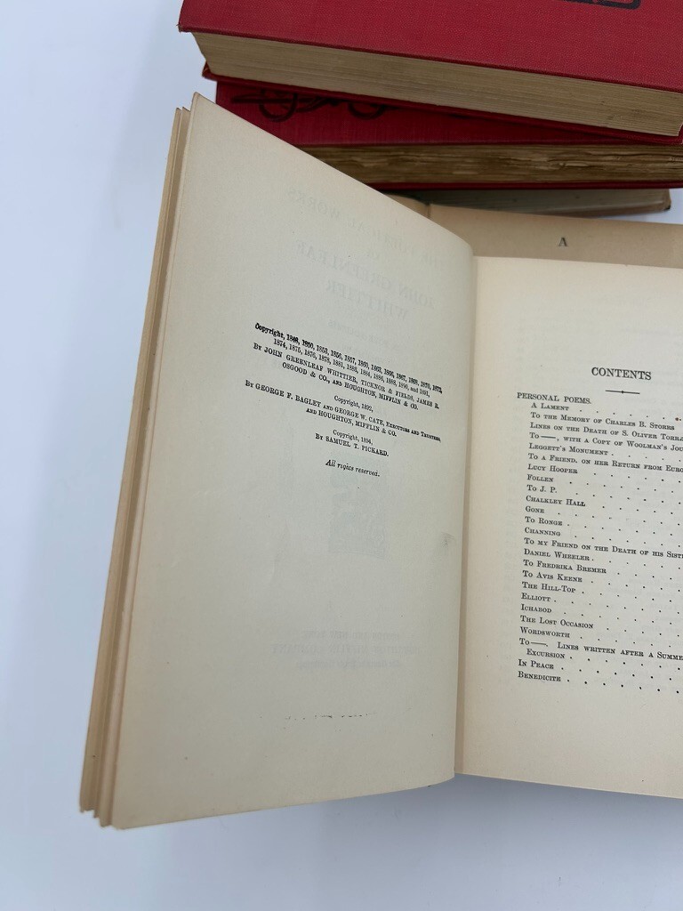 Vintage Book Lot of 5 Old Antiquarian Rare Decoration Hardcover Books