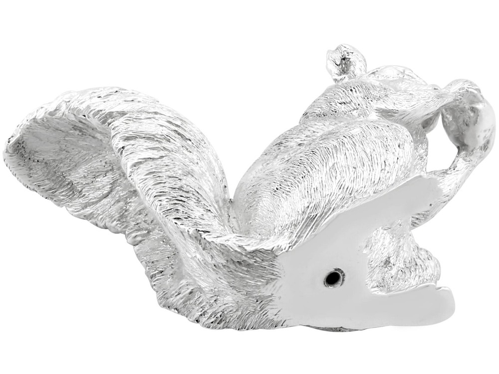 Sterling Silver Model of a Squirrel