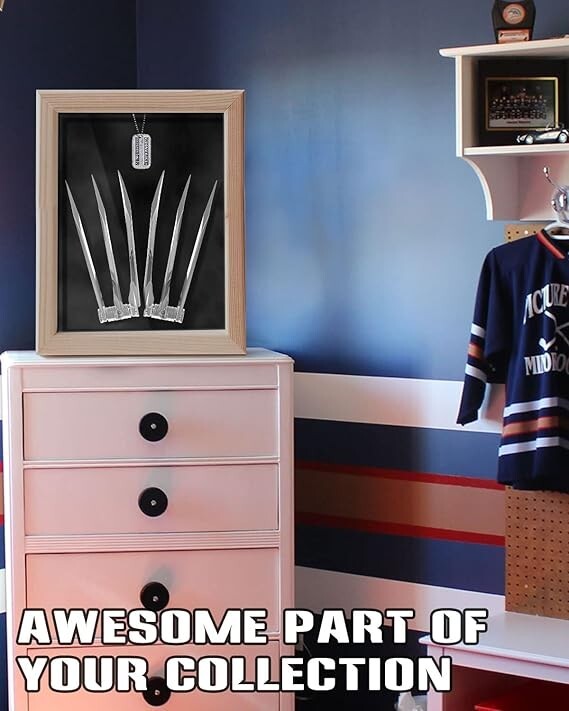 One Pair of Stainless Cosplay Steel Wolverine Claws