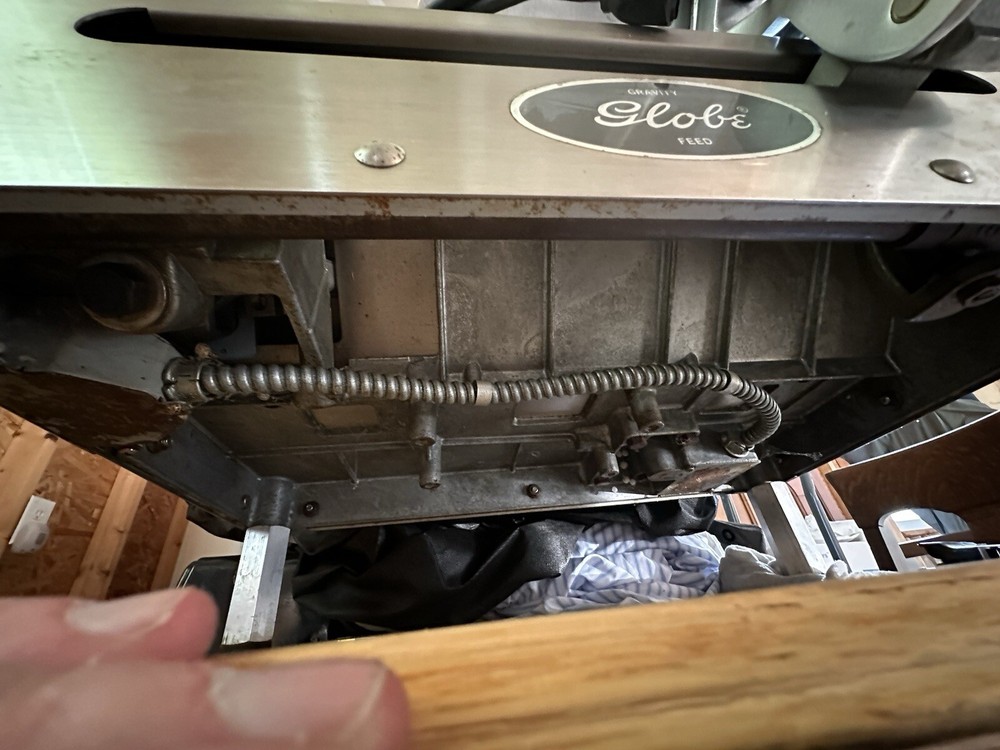 Meat Slicer Globe Gravity Feed 500 1/3 HP
