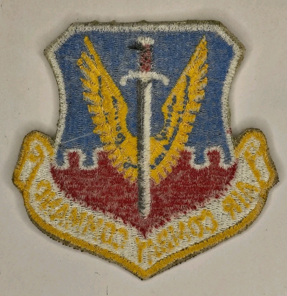 US Air Force Air Combat Command Shoulder Patch Color Sew On USAF