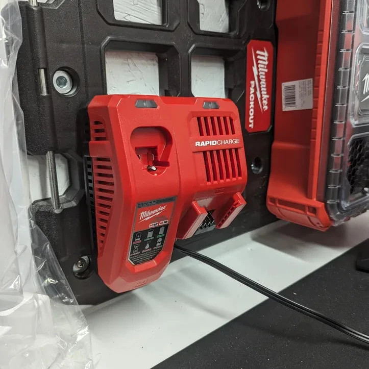 Milwaukee Packout Rapid Charger Brackets – 4× Custom 3D Printed Mounts