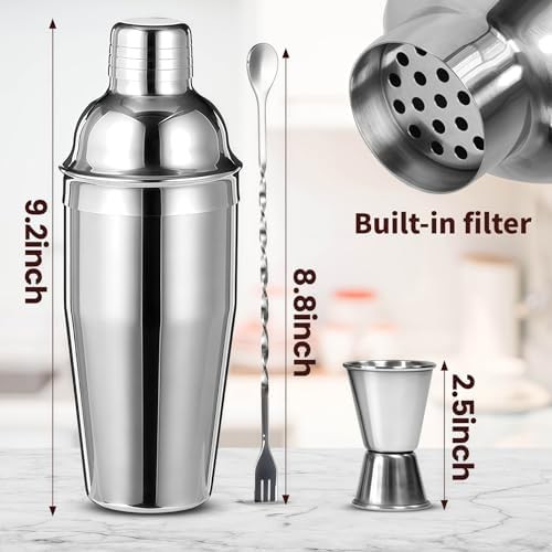 Cocktail Shaker Set Bartender Kit,Professional Bar Set