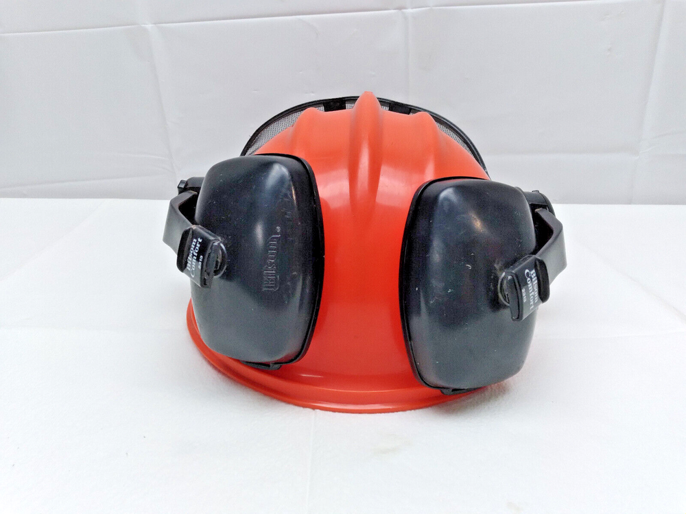Bilsom Pro System Safety Hard Hat w/ Face Shield & Ear Muffs