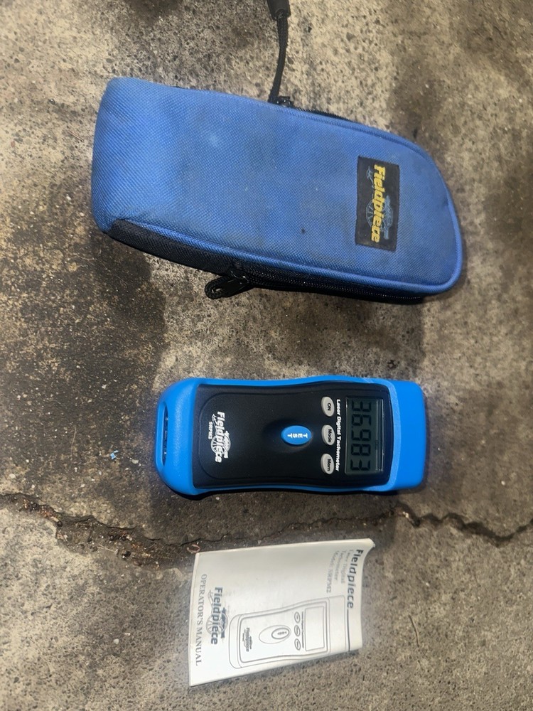 fieldpiece srpm2 lacer digital tachometer