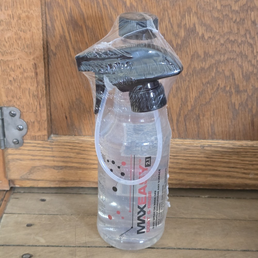 MAXEasy 2.1 Coat And Rinse Instant Hydrophobe Coating 20 oz Bottle New