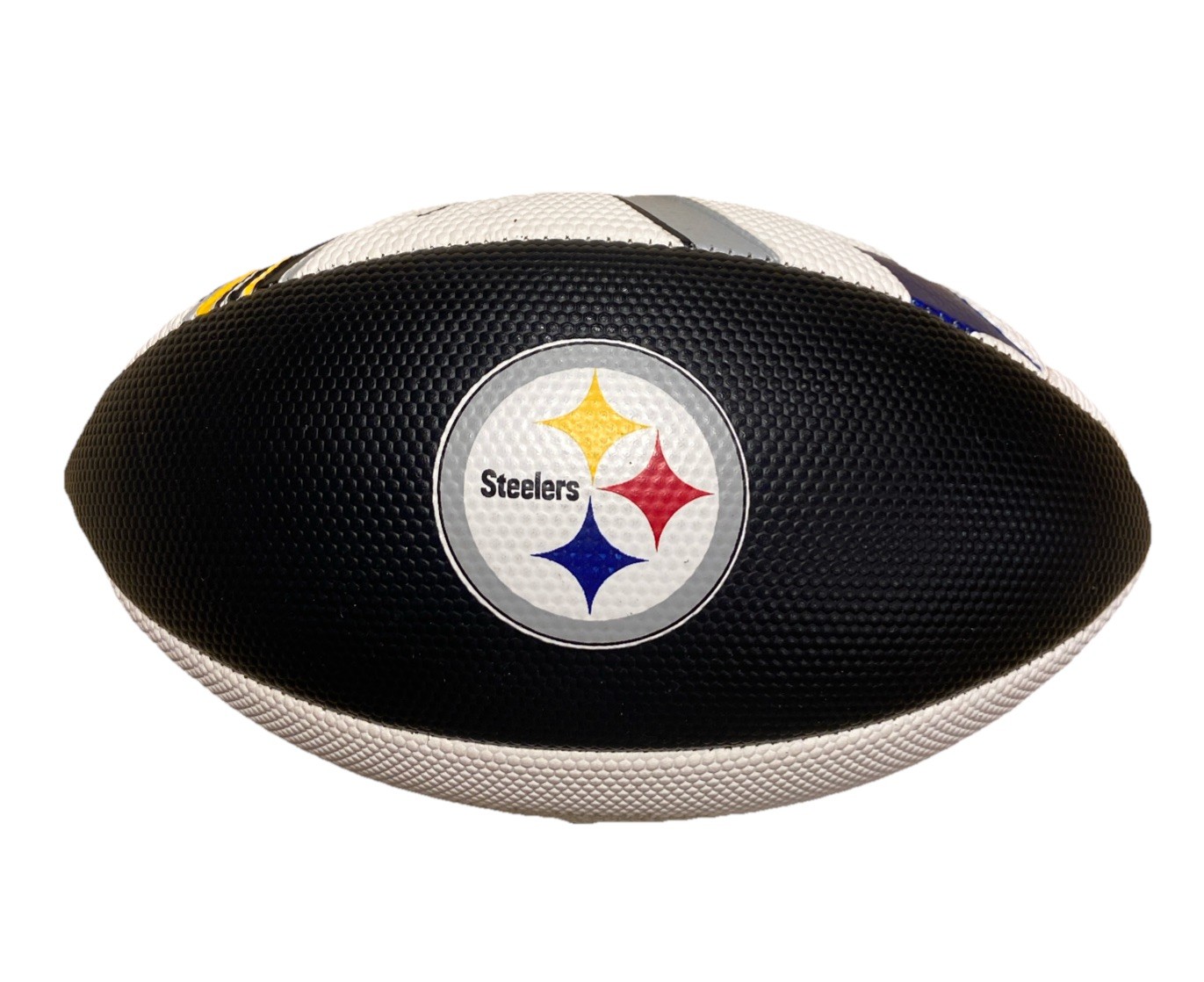 Franklin Sports NFL Pittsburgh Steelers 8.5" Rubber Football - Kids Mini Ball