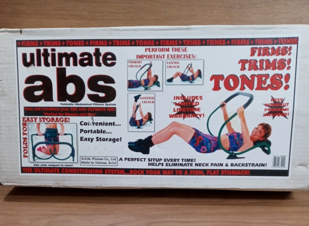Vintage Ultimate Abs Foldable Abdominal Exerciser
