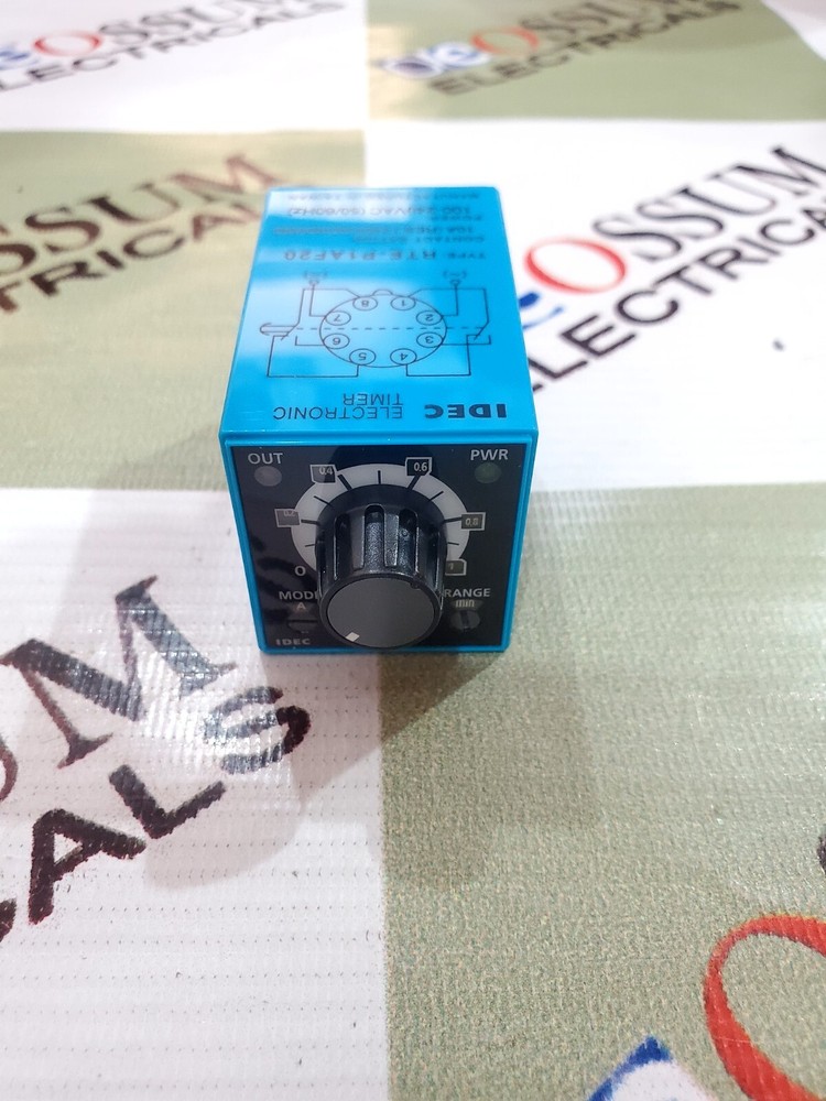 IDEC RTE-P1AF20 ELECTRONIC TIMER VOLTAGE 100-240VAC FAST SHIPPING