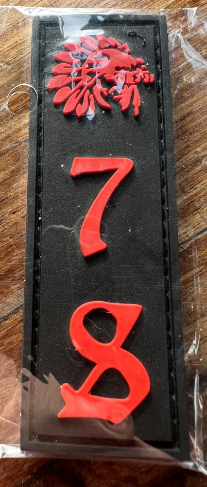 One7Six "Comanche Quad Totem" Black/Red Variant Patch