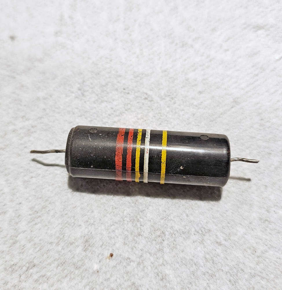 Vintage Sprague Bumblebee Capacitor Pull .22 10% 400v - Tests .23