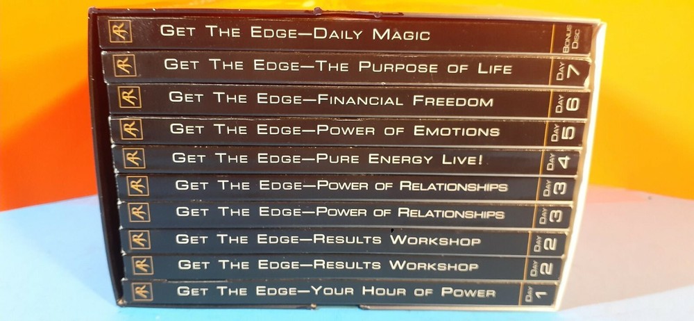 Anthony Robbins "Get the Edge" 10-CD Motivational 7-Day Program