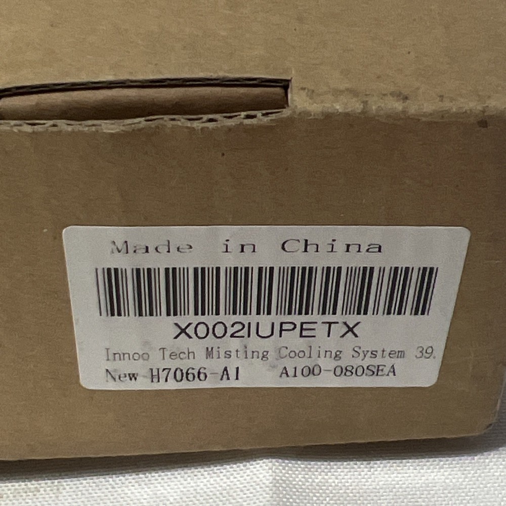 Innoo Tech Cool Off Misting System IN4-B002-NIB NEW