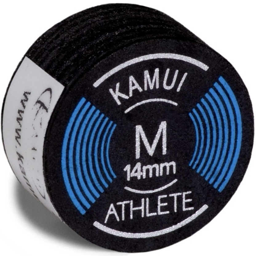Kamui Athlete Billiard Pool Cue Tip Medium 14 mm – 1 pc