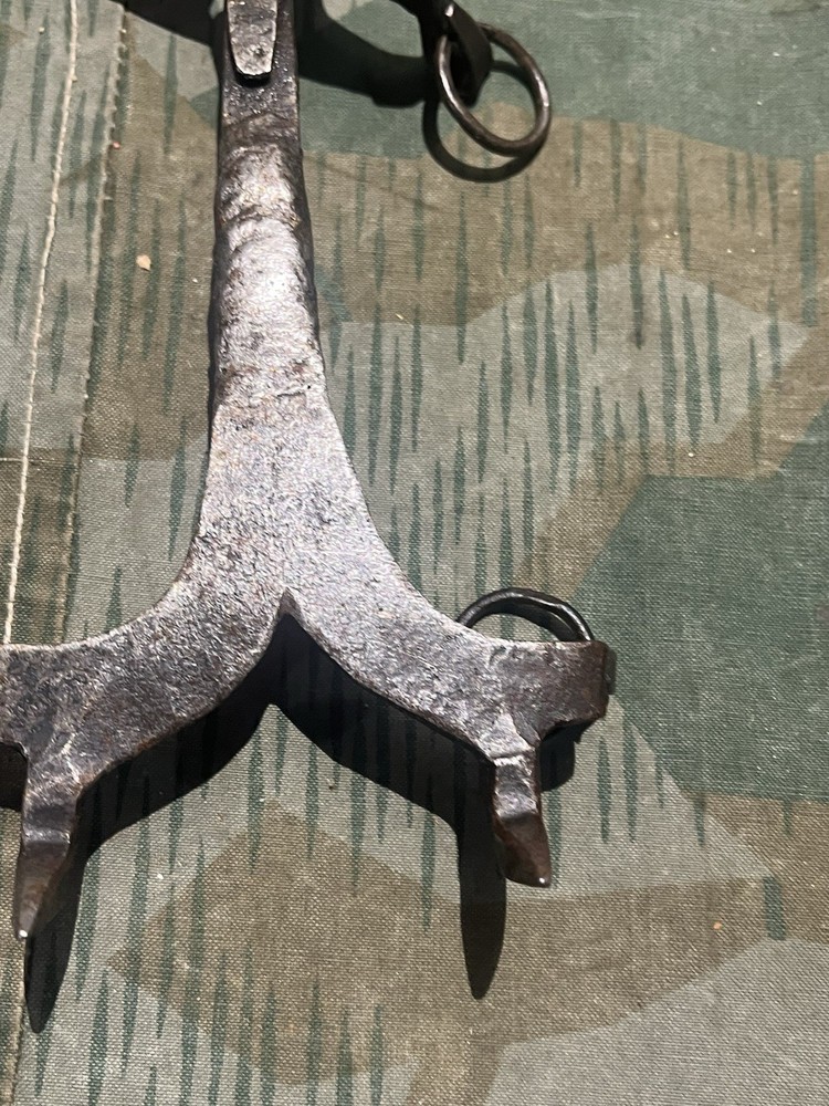 Original WW2 German Gebirgsjäger Mountain Climbing Boot Spikes Attachments