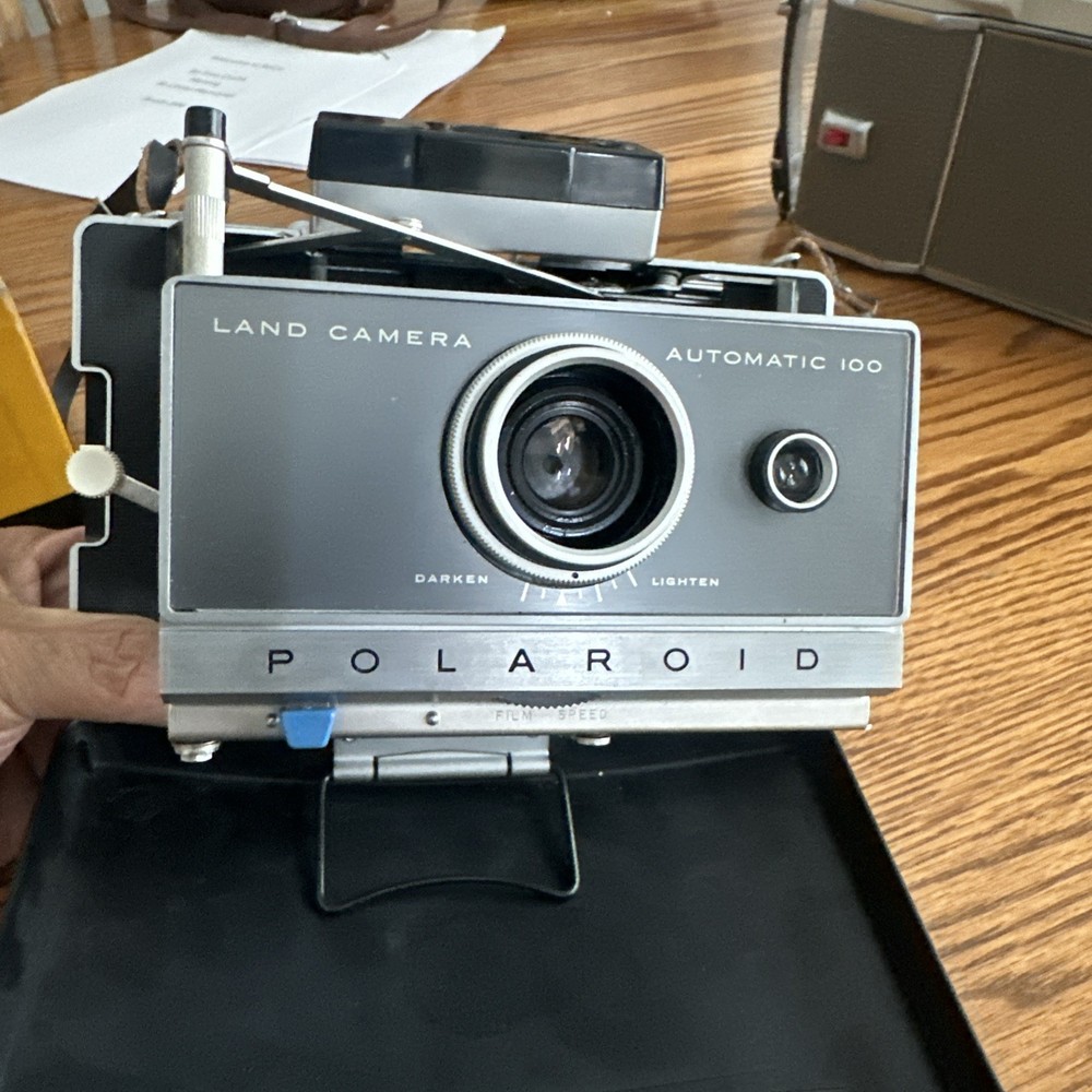 Vintage Polaroid Automatic 100 Land Camera Untested