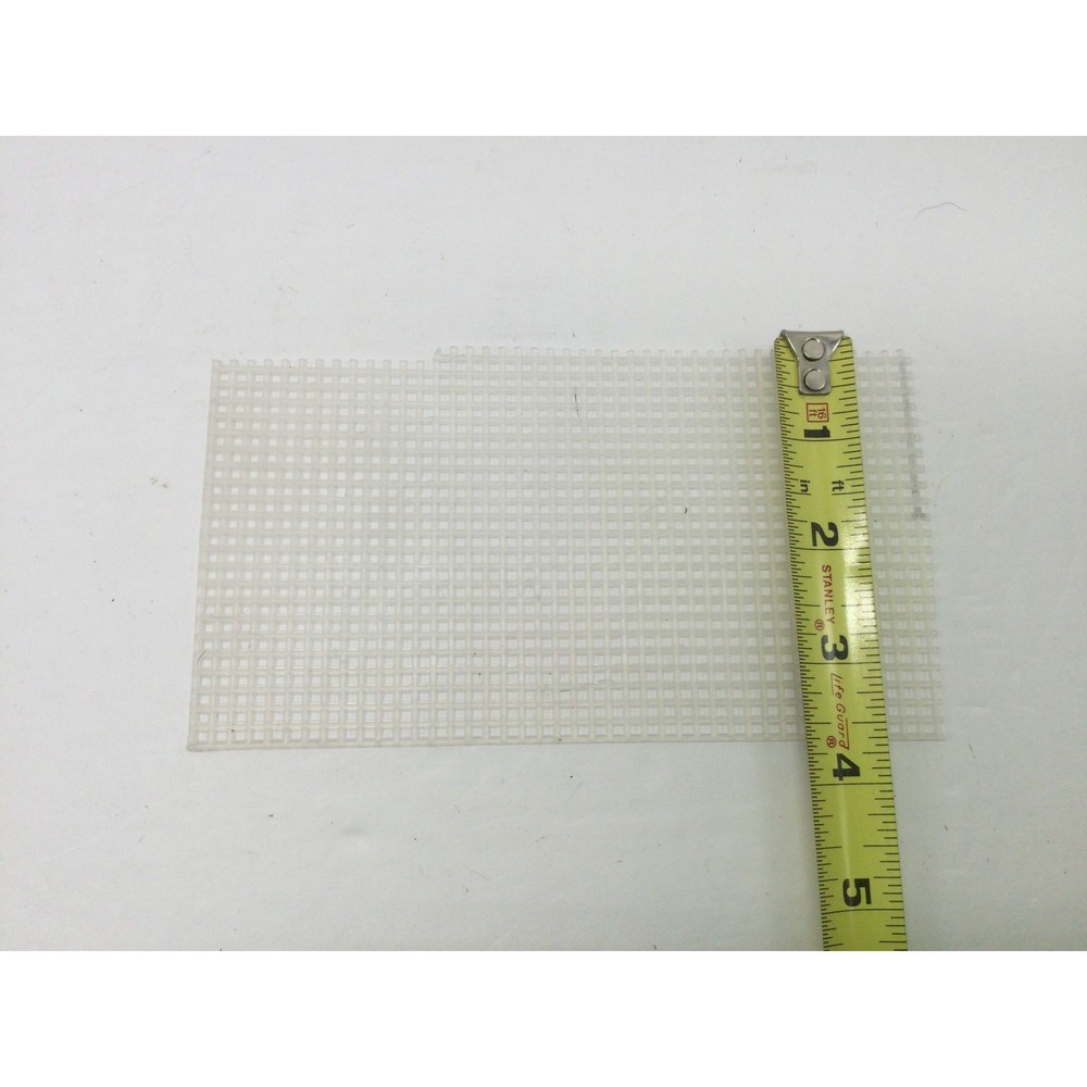 Needlepoint Plastic Canvas Sheet Scraps Destash Lot