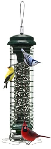 Squirrel Solution 150 Squirrel-Proof Bird Feeder for Wild Birds – 4 Stainless