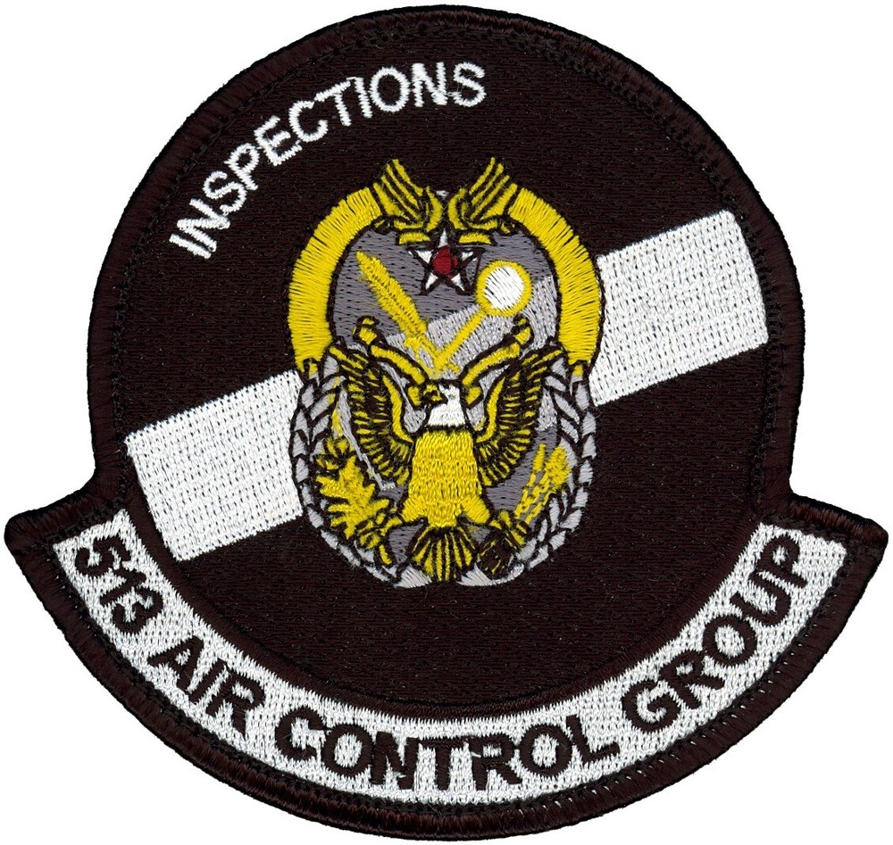 USAF  513th AIR CONTROL GROUP  INSPECTIONS PATCH
