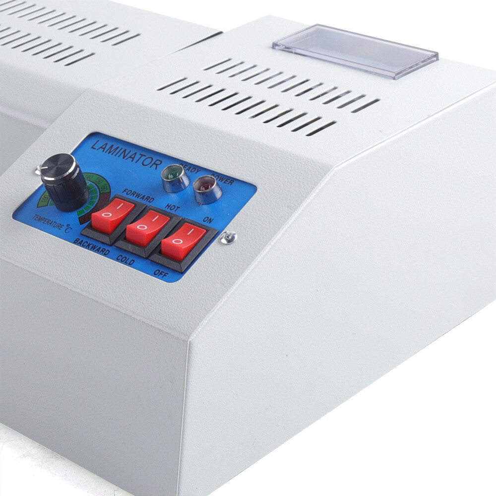 13" Laminating Machine A3 A4 Thermal Laminator Machine 4 Roller Hot Cold Film