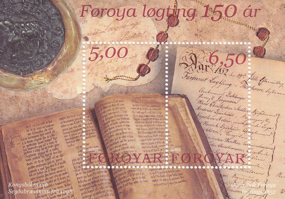 Faroe Islands 2002 (SS 13) Mint never Hinged - Book