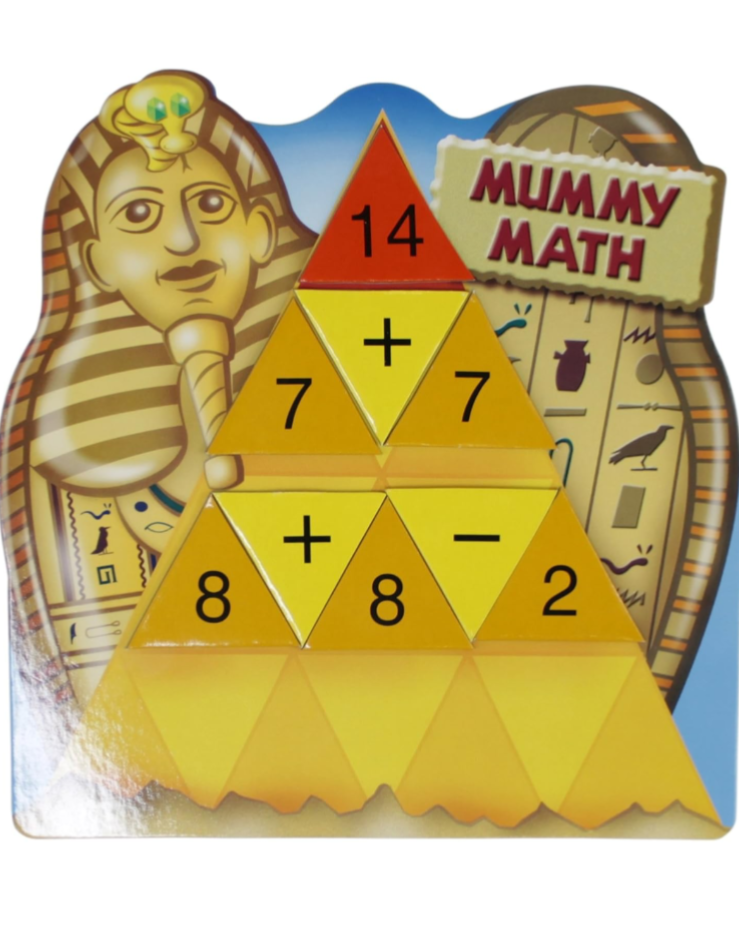 New Math Game Learning Resources Mummy Pyramid Addition and Subtraction