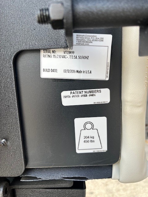 Midmark 230 Power Exam Table