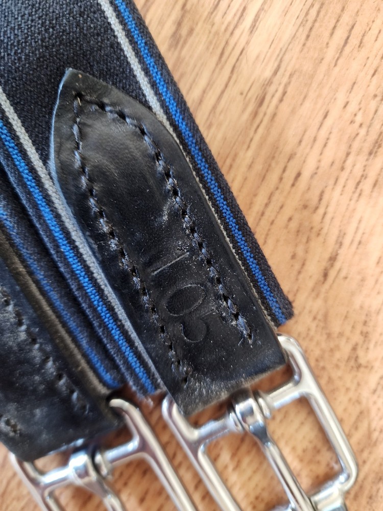 Stubben Leather Girth, Black, 105CM/42"