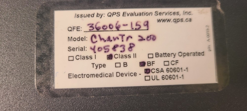 NO TARIFF ICS Chartr 200 Auditory Evoked Potential System – Used Tested