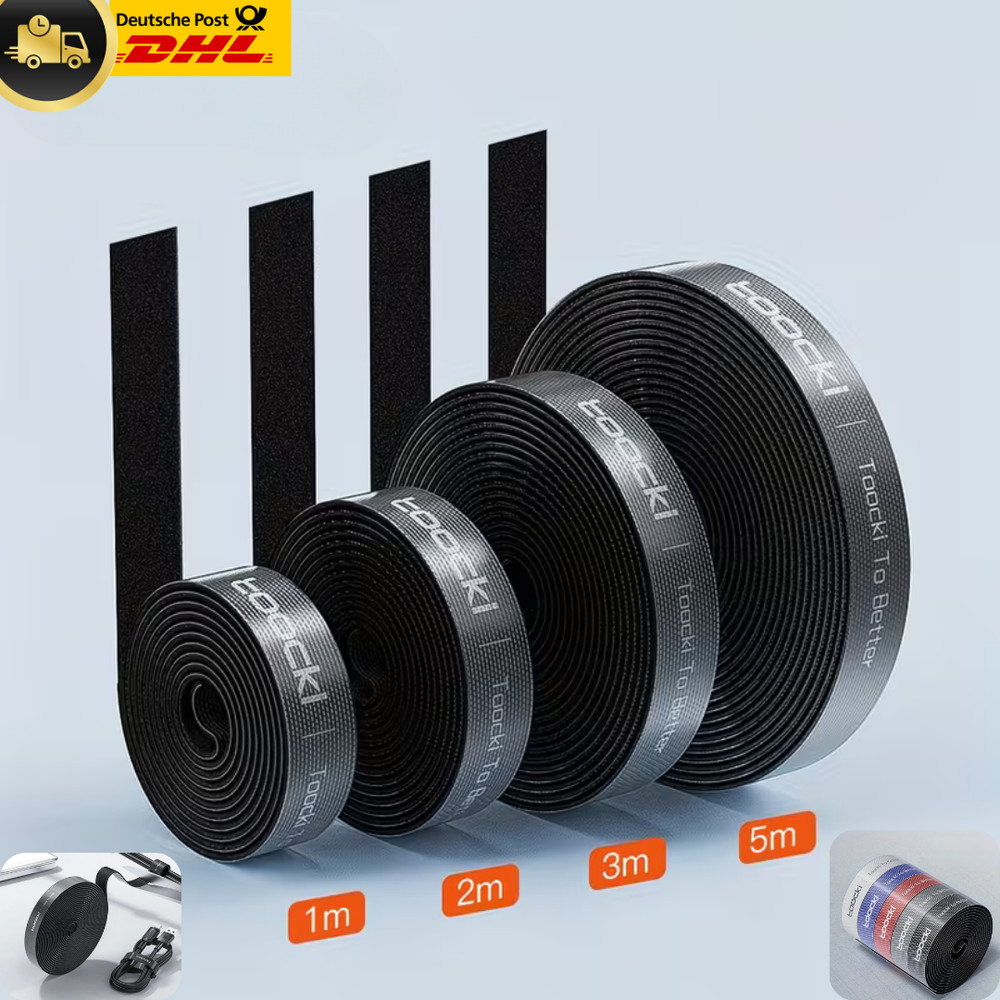 Cable Ties Hook and Loop Hook and Loop Tape Cable Organizer Cable Holder 1-5 Metres