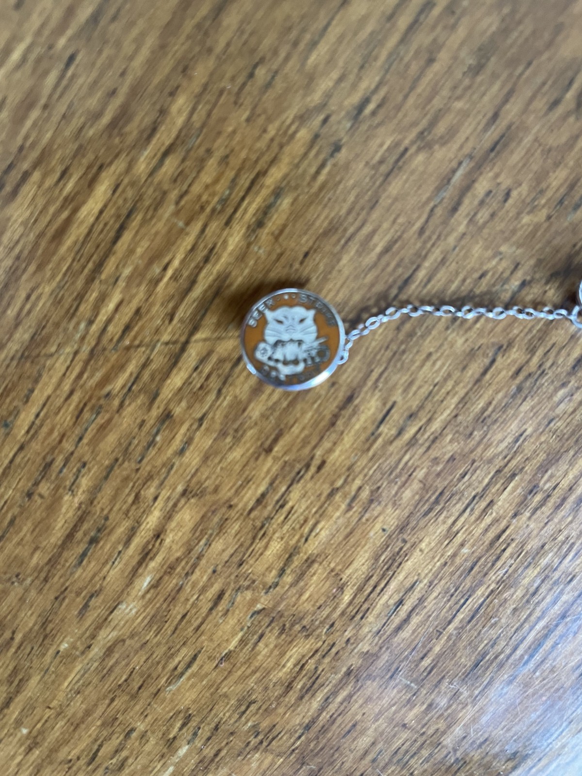 WWII Army Tank Destroyer Sterling Silver SWEETHEART PIN