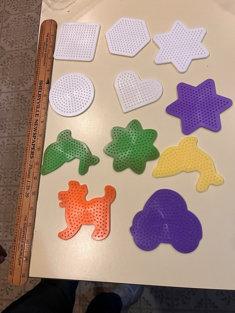 Fused Bead Art Pattern Molds Plastic Form Mold