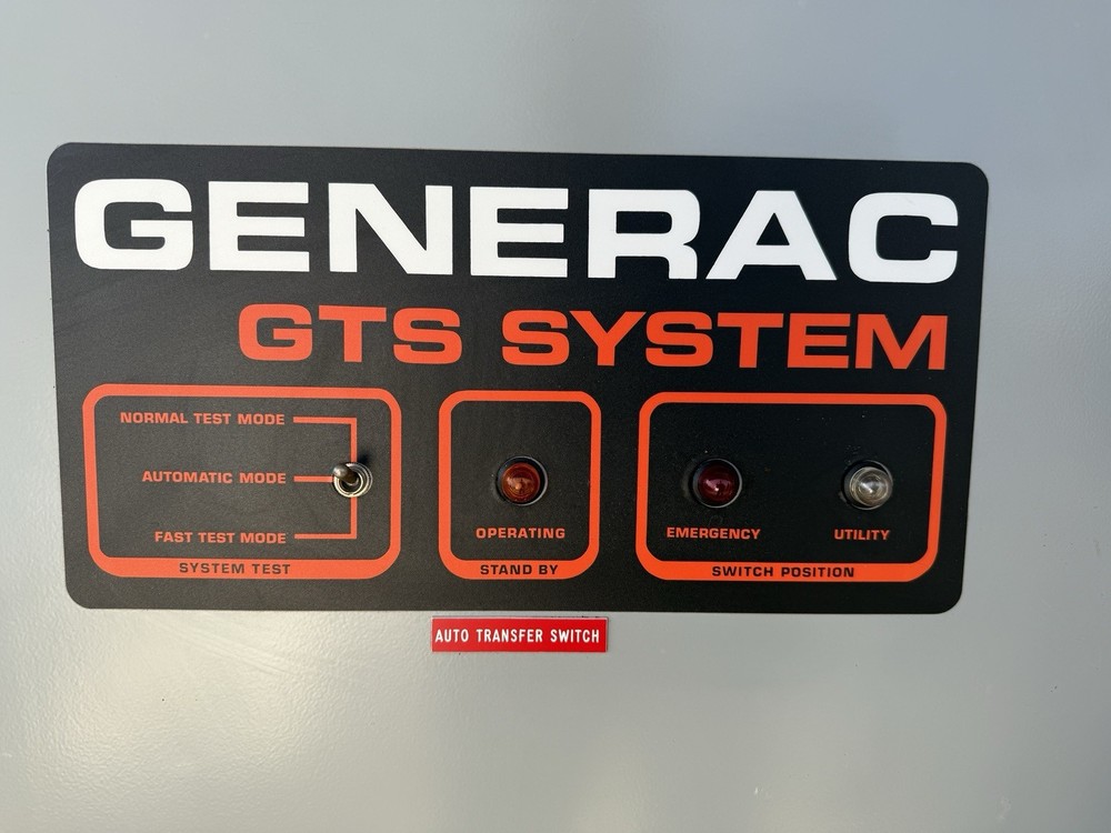 Generac GTS System Automatic Transfer Switch. 120/240v