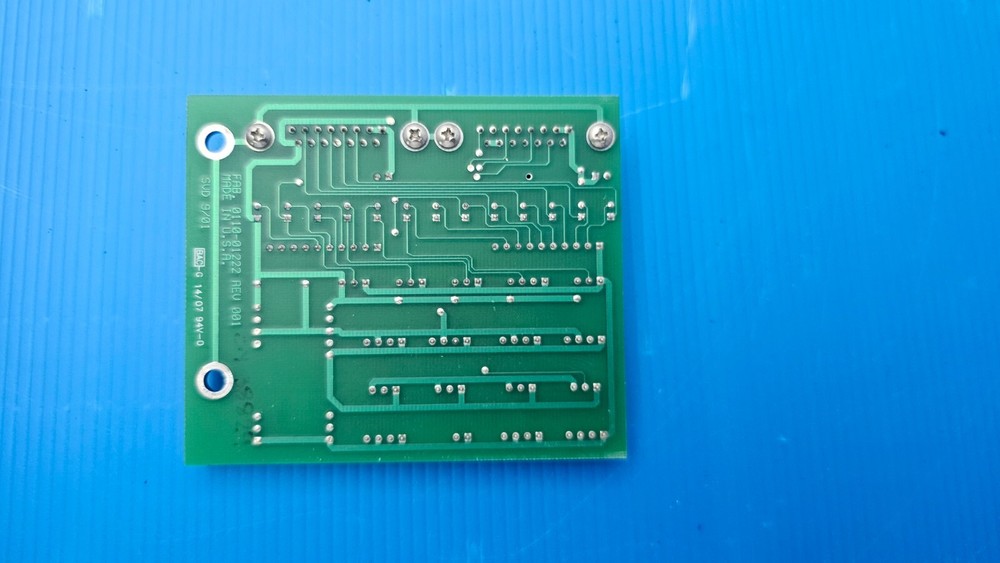 APPLIED MATERIALS HEAD PNEUMATIC CONTROLLER BOARD ASSY 0100-01222 REV.001