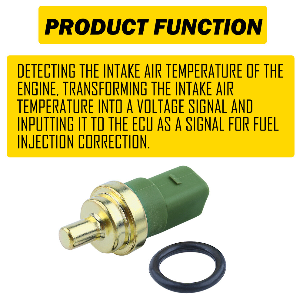Coolant Temperature Sensor Water Temp Switch For Audi Volkswagen VW Golf Beetle
