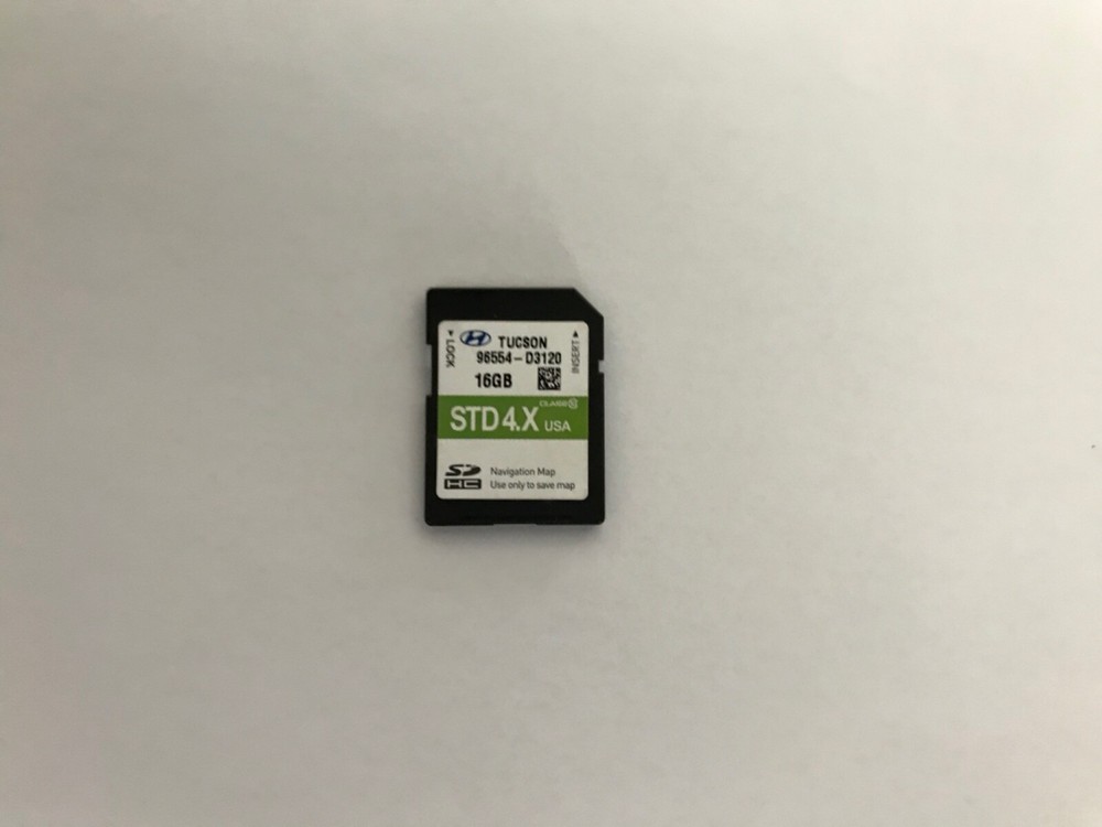 2016 2017 TUCSON Navigation CARD USA MAP Memory DATA 96554-D3120 OEM
