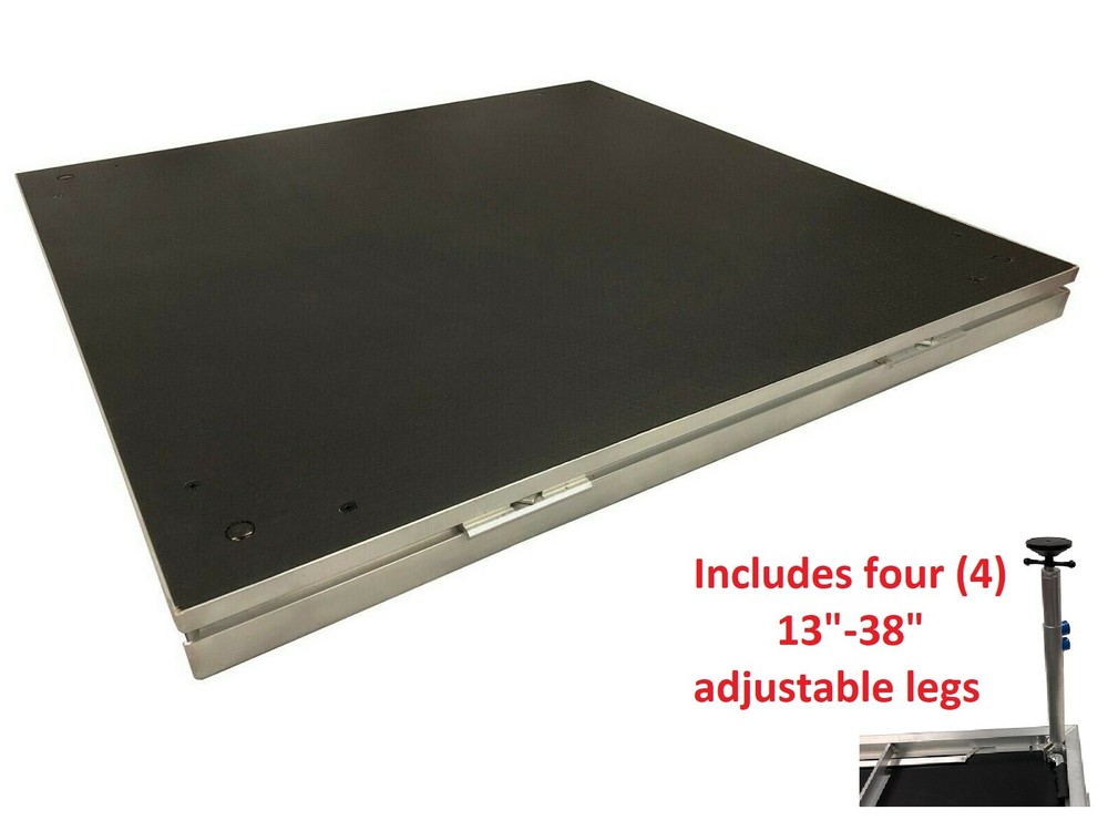 Cedarslink Professional Portable  4FTX4FT Riser Stage Kit System 23"-38" Height