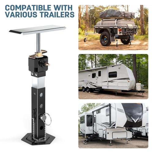 2 PCS RV Slide Out Stabilizer Jacks, 13"-24" Adjustable Camper Slide Out
