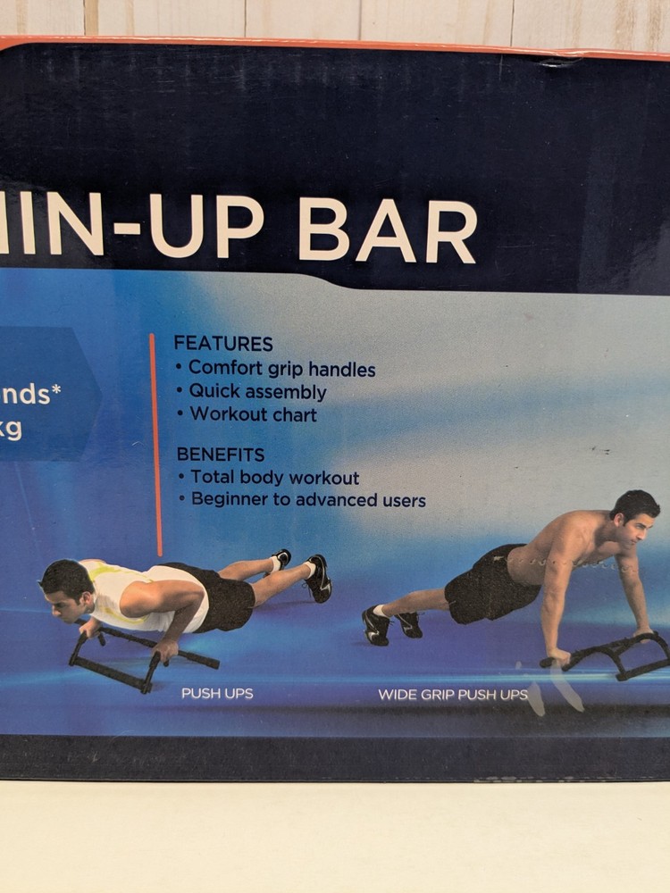 Pur Athletics Multi Chin Up Bar, Sit Ups, Push Ups, Multiple Workouts