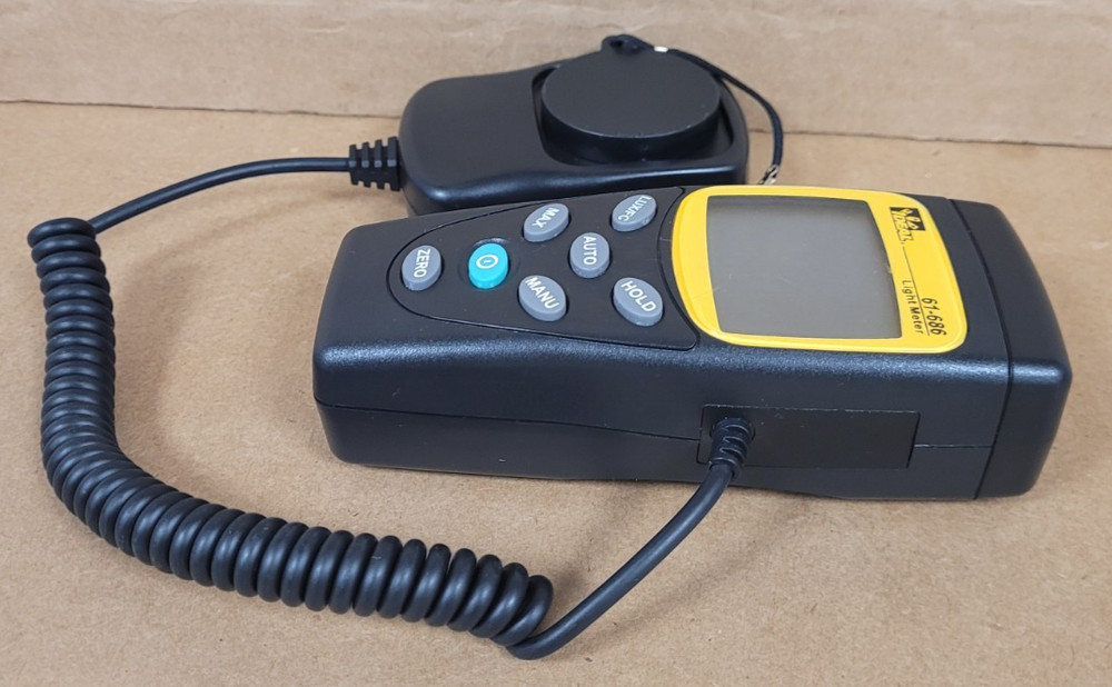 Ideal 61-686 Light Meter Probe (MISSING BATTERY COVER)