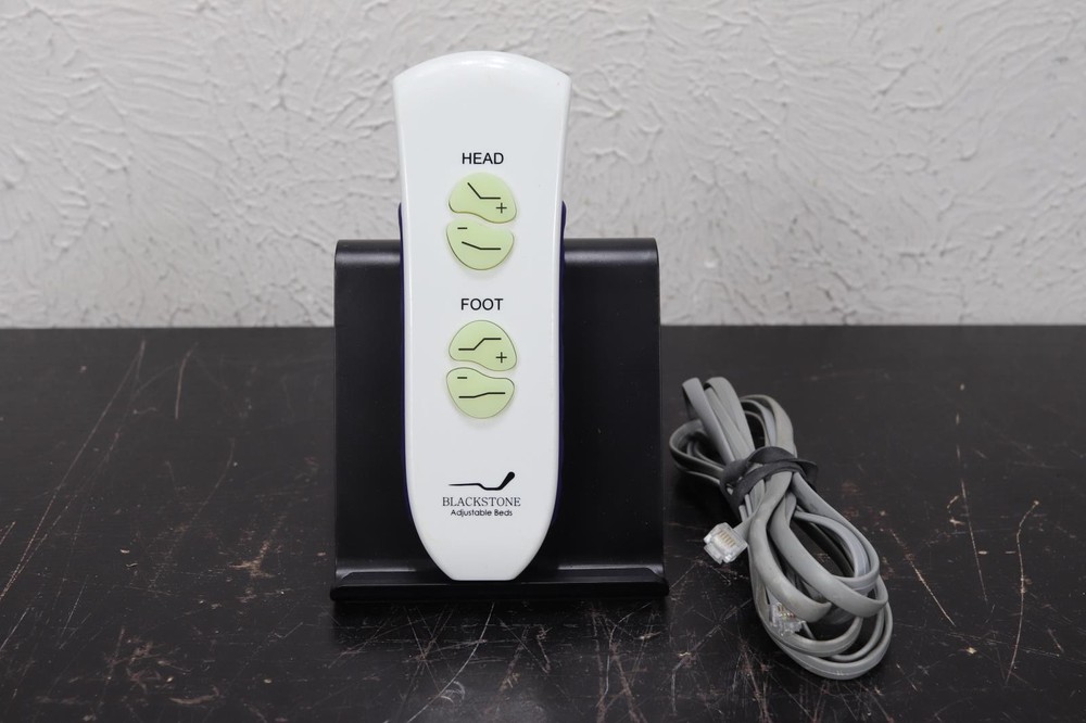 Blackstone 4 Button Remote Control White For Adjustable Bed