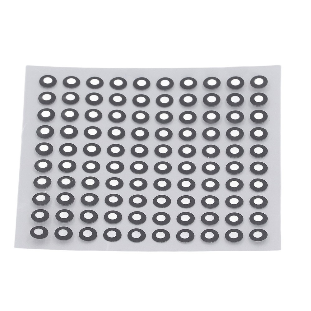 3 Sheets 3D Scanning Reflective Reference Marking Point 3mm ID 6mm OD Accessory