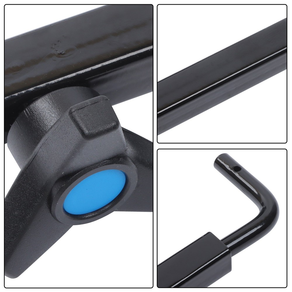 Quick Black Easy Change Hitch w/Stabilizer Bar for Category 1 Tractors/Implement