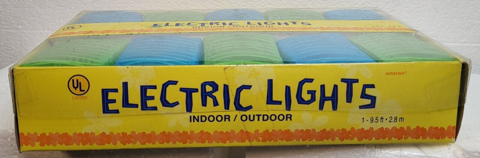 2-Packs 10 Light Patio Party String Lights Set Multi Color