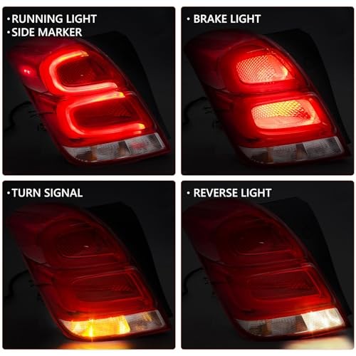 LED Tail Light Assembly Compatible with Chevy Trax 2017 2018 2019 Left & Right